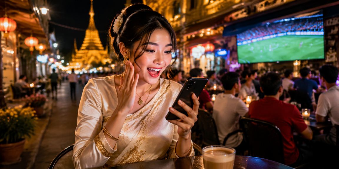 ပြင်ဦးလွင်မြို့တွင် ဘောလုံးလောင်းကစားနေသော လူငယ်များ